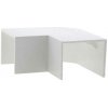 Plochý roh pre lišty na káble 18×13 mm biely Plochý roh pre lišty na káble 18×13 mm biely