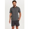 Italian Fashion Balmer pánské pyžamo krátké m.šedé