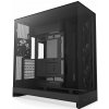 NZXT skříň H9 Flow dvoukomorová ATX / 4x140mm fan / až 10xfan / perforovaný top / proskl. bočnice, front / černá NZXT skříň H9 Flow dvoukomorová ATX / 4x140mm fan / až 10xfan / perforovaný top / proskl. bočnice, front / černá