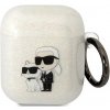 Karl Lagerfeld priehľadné glitrové púzdro na AirPods 1/2 Karl&Choupette (KLA2HNKCTGT) Karl Lagerfeld priehľadné glitrové púzdro na AirPods 1/2 Karl&Choupette (KLA2HNKCTGT)