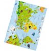 TipTrade s.r.o. Detská deka Mapa zvierat 150x200 cm TipTrade s.r.o. Detská deka Mapa zvierat 150x200 cm