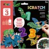 Škrabací obrázky - Level 3 Dinosauři - Avenir Škrabací obrázky - Level 3 Dinosauři - Avenir