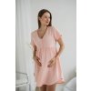 Tehotenská mušelínová nočná košeľa Aurora Sweet Pink Tehotenská mušelínová nočná košeľa Aurora Sweet Pink