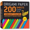 Origami Paper 200 Sheets Vibrant Colors 6 (15 CM) Origami Paper 200 Sheets Vibrant Colors 6 (15 CM)