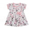 Baby Service Dojčenské šaty potlač ružová Baby Service Dojčenské šaty potlač ružová