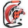 Yato YT-8108 napájecí prodlužovačka 50 m 4 AC zásuvky / AC zásuvek Vnitřní/venkovní Černá, Červená, Bílá Yato YT-8108 napájecí prodlužovačka 50 m 4 AC zásuvky / AC zásuvek Vnitřní/venkovní Černá, Červená, Bílá