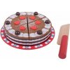 Bigjigs Toys krájacia čokoládová torta Bigjigs Toys krájacia čokoládová torta