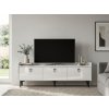 Textilomanie TV stolík PIENA 160 cm, biely Textilomanie TV stolík PIENA 160 cm, biely