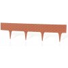 GARDENPLAST Záhradná palisáda RATTAN PALISADE 9,5 cm / 0,8 m terakota 1 ks GARDENPLAST Záhradná palisáda RATTAN PALISADE 9,5 cm / 0,8 m terakota 1 ks