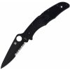 Spyderco Endura 4 Lightweight Black Black Blade C10PSBBK Spyderco Endura 4 Lightweight Black Black Blade C10PSBBK