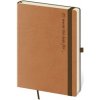 Zápisník Flexies L hnědý tečkovaný Zápisník Flexies L hnědý tečkovaný