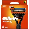 Gillette Fusion5 Náhradné čepele pre strojček 6 ks Gillette Fusion5 Náhradné čepele pre strojček 6 ks