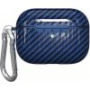 AppleKing obal so vzorom karbónových vlákien a karabínou pre AirPods Pro – modrý - možnosť vrátiť tovar ZADARMO do 30tich dní AppleKing obal so vzorom karbónových vlákien a karabínou pre AirPods Pro – modrý - možnosť vrátiť tovar ZADARMO do 30tich dní