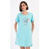 Dámske domáce šaty s krátkymi rukávmi Vienetta Secret Motýl Dámske domáce šaty s krátkymi rukávmi Vienetta Secret Motýl
