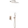 KFA Armatura | KFA Armatura 4529-501-34 - Sprchová súprava s podomietkovou batériou MALAGA, ružovo-zlatá | KF0255 KFA Armatura | KFA Armatura 4529-501-34 - Sprchová súprava s podomietkovou batériou MALAGA, ružovo-zlatá | KF0255