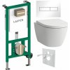 Laufen Set modulu do sádrokartonu, WC Ardo, sedátka a tlačítka, bílá 1 set Laufen Set modulu do sádrokartonu, WC Ardo, sedátka a tlačítka, bílá 1 set