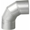 Komínové koleno nástavné 0-90° - ø 110mm, tl. mat. 0,5mm Komínové koleno nástavné 0-90° - ø 110mm, tl. mat. 0,5mm