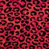 Strima French Terry Digital Print - Leopard, Salmon Strima French Terry Digital Print - Leopard, Salmon