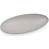 FANCY HOME Servírovací tanier Stones 31 cm sivý