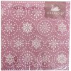 Servítky Harmony 33x33cm 20ks Ružové s vločkami Servítky Harmony 33x33cm 20ks Ružové s vločkami