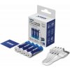 USB-C nabíjateľný 4x akumulátor XTAR AA Li-ion LR 3000mAh 1,5V 2,5A, indikátor nízkej Voltáže, chránený + Štvornásobný nabíjací USB-C kábel USB-C nabíjateľný 4x akumulátor XTAR AA Li-ion LR 3000mAh 1,5V 2,5A, indikátor nízkej Voltáže, chránený + Štvornásobný nabíjací USB-C kábel