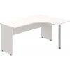 OFFICE PRO s.r.o. HOBIS kancelársky stôl pracovný tvarový, ergo ľavý - GE 60 L, biela OFFICE PRO s.r.o. HOBIS kancelársky stôl pracovný tvarový, ergo ľavý - GE 60 L, biela