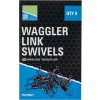 Preston Waggler Link Swivels Rýchloklip