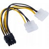 Adaptér Akyga AK-CA-29 2x Molex na PCIe 8-pin pre grafické karty Adaptér Akyga AK-CA-29 2x Molex na PCIe 8-pin pre grafické karty