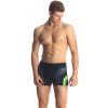 Aqua-Speed Sasha pánske plavky s nohavičkou čierno-zelená, veľ. M Aqua-Speed Sasha pánske plavky s nohavičkou čierno-zelená, veľ. M