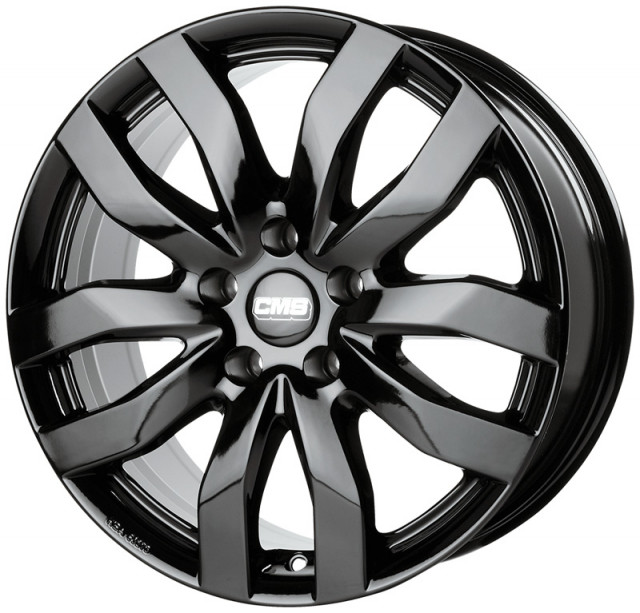 Cms C22 7.5x17 5x114.3 ET35 black gloss