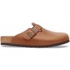 Nubukové šľapky Birkenstock Boston 1028179 hnedá EUR 41 Nubukové šľapky Birkenstock Boston 1028179 hnedá EUR 41