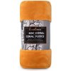 Carbotex Supersoft flísová deka CORAL horčicová Carbotex Supersoft flísová deka CORAL horčicová