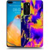 Picasee silikónový čierny obal pre Huawei P40 - Burn Picasee silikónový čierny obal pre Huawei P40 - Burn