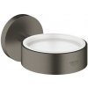 Držiak GROHE Essentials bez poháriku kartáčovaný Hard Graphite 40369AL1 Držiak GROHE Essentials bez poháriku kartáčovaný Hard Graphite 40369AL1