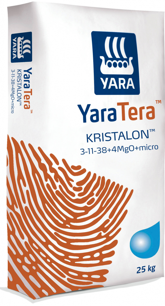 Yara Kristalon Hnědý 03-11-38+4MgO+ME 25 kg
