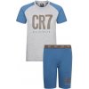 Fan-shop CR7 Short modré-šedé
