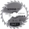 Kotúč Strend Pro TCT 190x2.4x30/20 mm 24T, na drevo, pílový, SK plátky Kotúč Strend Pro TCT 190x2.4x30/20 mm 24T, na drevo, pílový, SK plátky