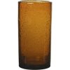 ferm LIVING Pohár OLI jantárová sklo 220 ml