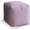 Sablio Taburet Svetlá fialová: 40x40x40 cm Sablio Taburet Svetlá fialová: 40x40x40 cm