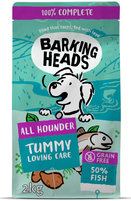 Barking Heads All Hounder Tummy Lovin\' Care Fish 2 kg