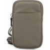 Dámske kožené crossbody vrecko sivé - Katana Soffix šedá Dámske kožené crossbody vrecko sivé - Katana Soffix šedá