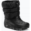 Detské snehové topánky Crocs Classic Neo Puff black Detské snehové topánky Crocs Classic Neo Puff black