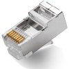Konektor RJ45, CAT5e, 8P8C, tienený Konektor RJ45, CAT5e, 8P8C, tienený