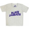 Black Sabbath - Wavy Logo (Heather Grey) (detské tričko) 7-8 Years Black Sabbath - Wavy Logo (Heather Grey) (detské tričko) 7-8 Years