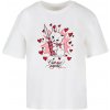 Women's T-shirt Psycho Kitty white šedá XS Mister Tee 4069389080870 Women's T-shirt Psycho Kitty white šedá XS Mister Tee 4069389080870
