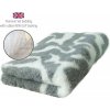 DRYBED Premium Vet Bed Swirls šedý + biely 100 x 75 cm DRYBED Premium Vet Bed Swirls šedý + biely 100 x 75 cm