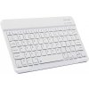 Počítárna Bezdrôtová podsvietená klávesnica pre iMac, PC, notebooky, tablety, telefóny - biela Počítárna Bezdrôtová podsvietená klávesnica pre iMac, PC, notebooky, tablety, telefóny - biela
