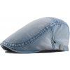 Pánska plochá džínsová čiapka bekovka Svetlé modrá Pánska plochá džínsová čiapka bekovka Svetlé modrá