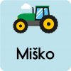 Menovky na oblečenie do školy a škôlky, Traktor (48 ks) Menovky na oblečenie do školy a škôlky, Traktor (48 ks)