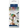 Popisovač Metallic, papierová krabička 12 ks Faber-Castell 160713 Popisovač Metallic, papierová krabička 12 ks Faber-Castell 160713